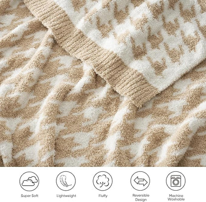 Snuggle Sac Throw Blanket for Couch, Reversible Super Soft Warm Blankets Cozy - Image 3