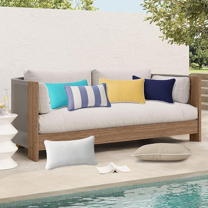 Decorative Outdoor Water Repellent Throw Pillows - Image 5