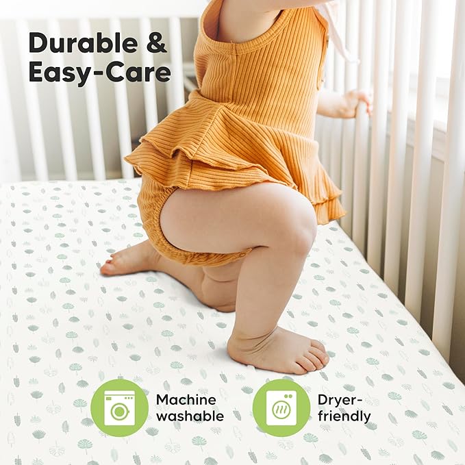 KeaBabies 2-Pack Baby Crib Sheets - Image 7
