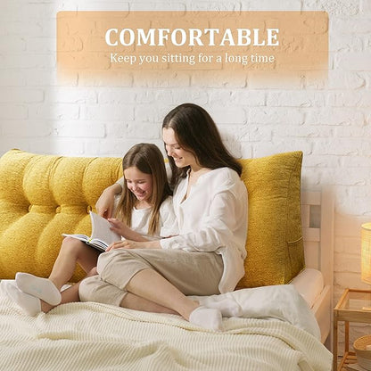 13 lbs Thickened Headboard Pillow Wedge Pillow Headboard Reading Pillow Bed - Image 5