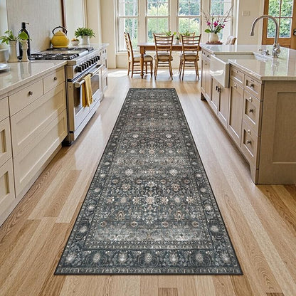 Collive Kitchen Runner Rug Non Slip, 2.6'x12' Long Washable Rugs - Image 4