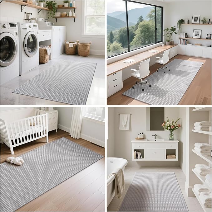 Boho 3x5 ft Washable Area Rug Entryway Runner - Image 9