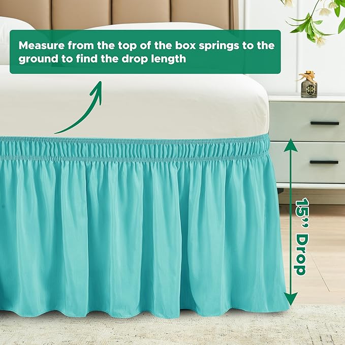 Biscaynebay Wrap Around Bed Skirts - Image 3