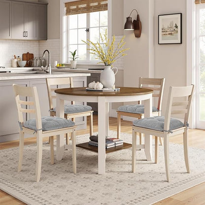 Chair Cushions for Dining Chairs, Tufted Foam Kitchen Chair, Non-Slip Seat - Image 7
