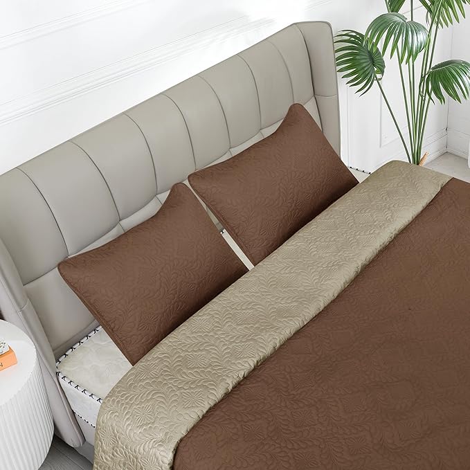 Easy-Going King Size Reversible Quilt Set - Image 2