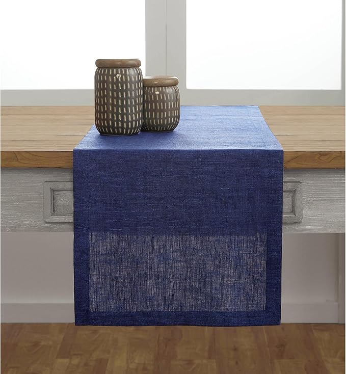 Solino Home Linen Table Runner 48 Inches - Image 2
