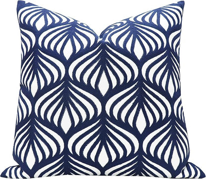 Slow Cow Embroidery Decorative Throw Pillow Cover Case by SLOW+COW