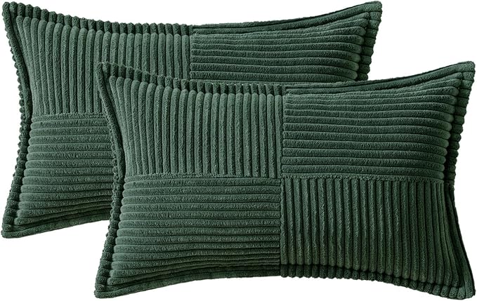 MIULEE Christmas Decorative Lumbar Throw Pillow Covers - Image 7