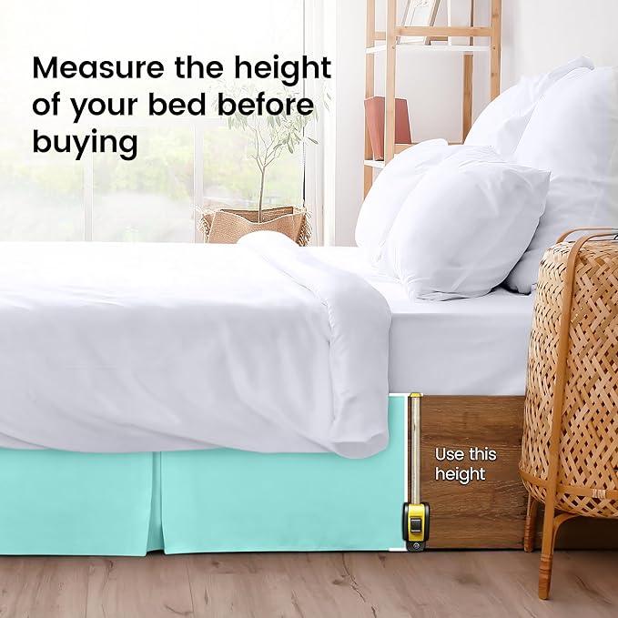 Utopia Bedding Queen Bed Skirt - Image 4