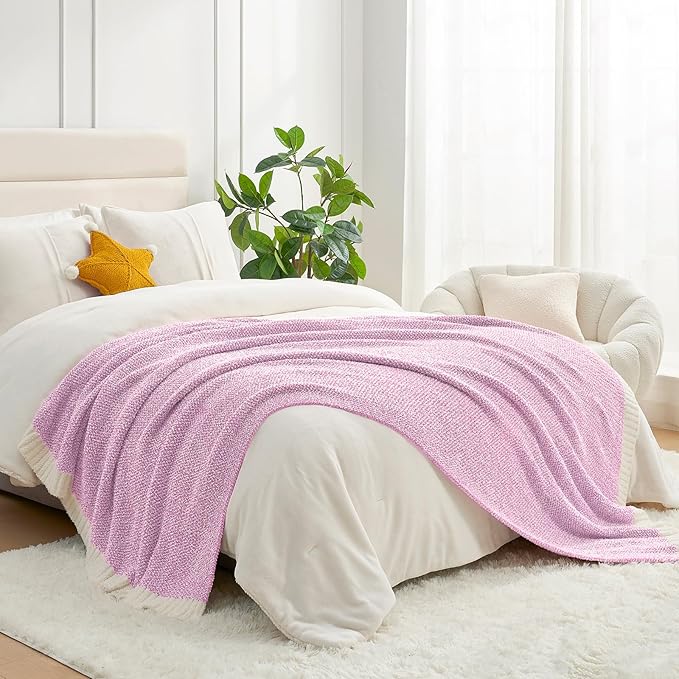 Snuggle Sac Bedding Blanket Light Purple Twin Size, Super Soft Warm Cozy by SnuggleSac