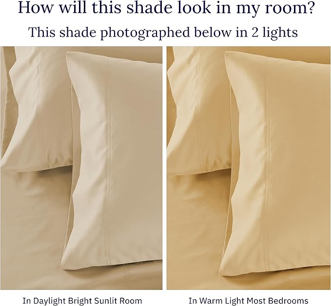 California Design Den Luxuriously Soft Hotel Quality 600 Thread Count, 100% - Image 3