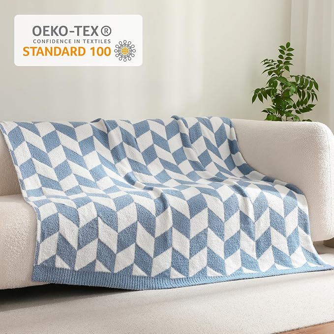 Snuggle Sac Twin Size Blue Blankets - Image 3