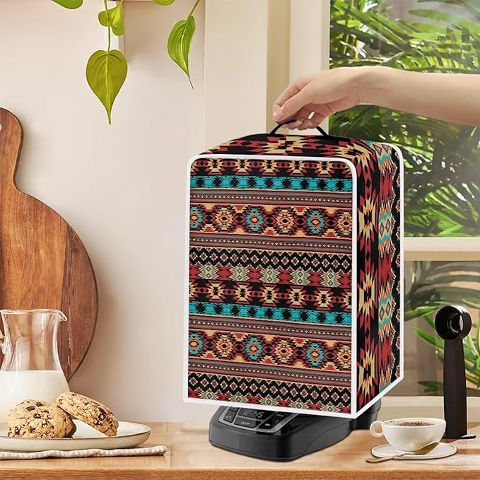 Aztec Style Coffee Maker Cover For Kitchen - Image 4