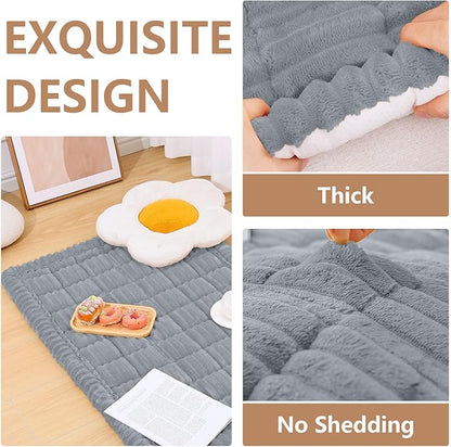 Smiry Couch Cover for Dogs Washable, Non Slip Fuzzy Pet Couch Covers for 3 - Image 3