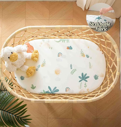 SDY Jersey Dinosaur Bassinet Sheets - Image 3