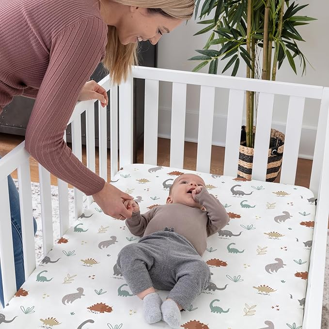 BROLEX Baby Fitted Crib Sheets: Kid Crib Sheets - Image 2