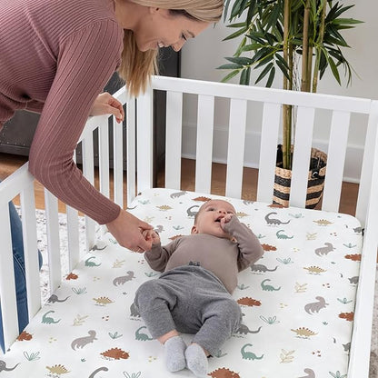 BROLEX Baby Fitted Crib Sheets: Kid Crib Sheets - Image 2