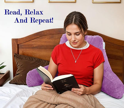 ComfortSpa Reading Pillow for Kids Teens Adult, Back Rest Pillow - Image 9