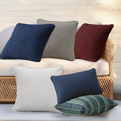 Sunbrella Decorative Outdoor Water Repellent Throw Pillows - Image 8