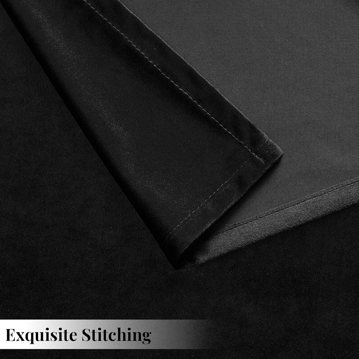 Gothic Black Velvet Rectangle Tablecloth: Halloween Luxury Table Cloth