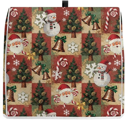 Christmas Stand Mixer Cover 6-8Qt Retro Mixer Cover Washable Anti-Stain - Image 7