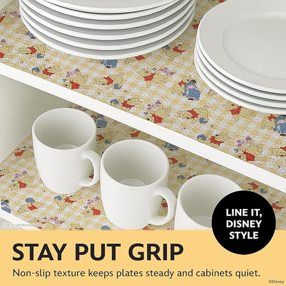 Disney Non Adhesive Shelf Liner – 18”x 10 ft Water-Resistant Drawer Liners - Image 2