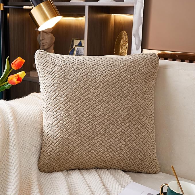 Throw Pillow Covers Couch Pillows Covers Wear-Resistant Universal Stretch - Image 2