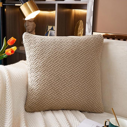 Throw Pillow Covers Couch Pillows Covers Wear-Resistant Universal Stretch - Image 2