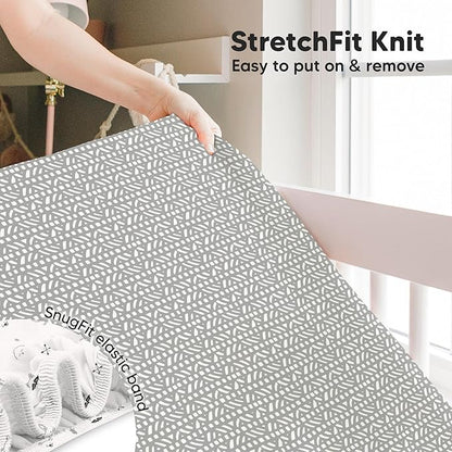 KeaBabies 2-Pack Baby Crib Sheets - Image 6