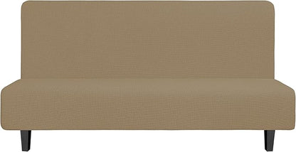 Easy-Going Stretch Futon Slipcover Armless Futon Bed Cover Furniture Protector by Easy-Going