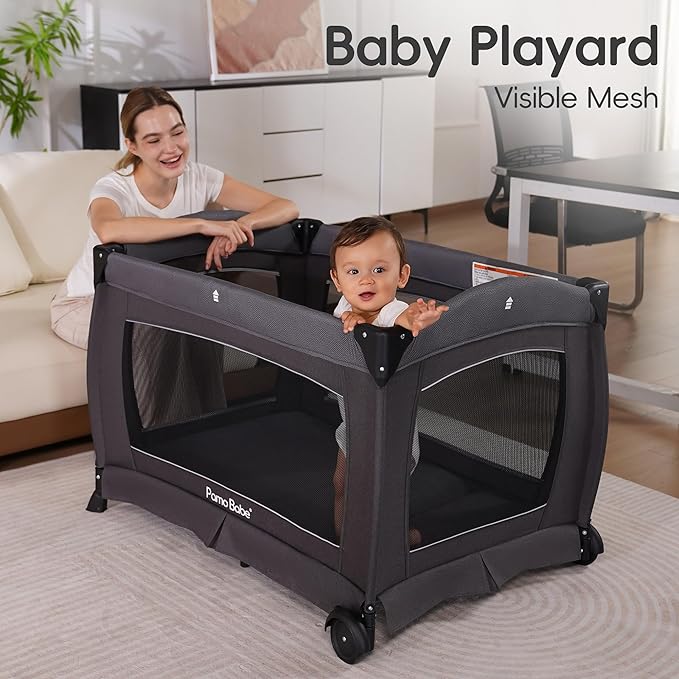 Pamo Babe Portable Playpen Foldable Playard - Image 8
