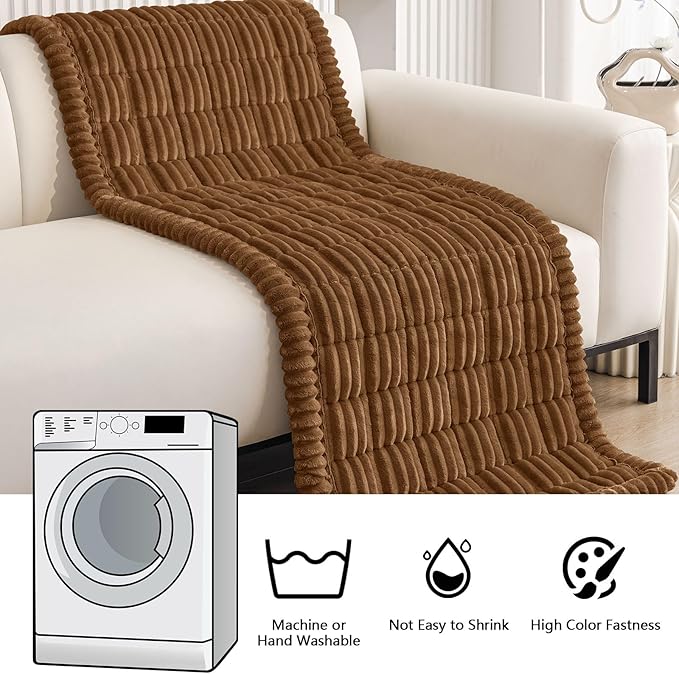 Smiry Couch Cover for Dogs Washable, Non Slip Fuzzy Pet Couch Covers for 3 - Image 6