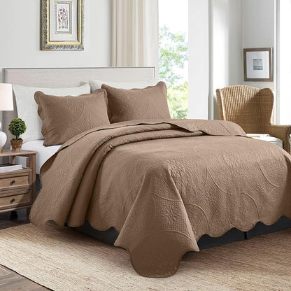 IR Imperial Rooms King Quilt Bedding Set Size + 2 Pillow Shams - Image 3