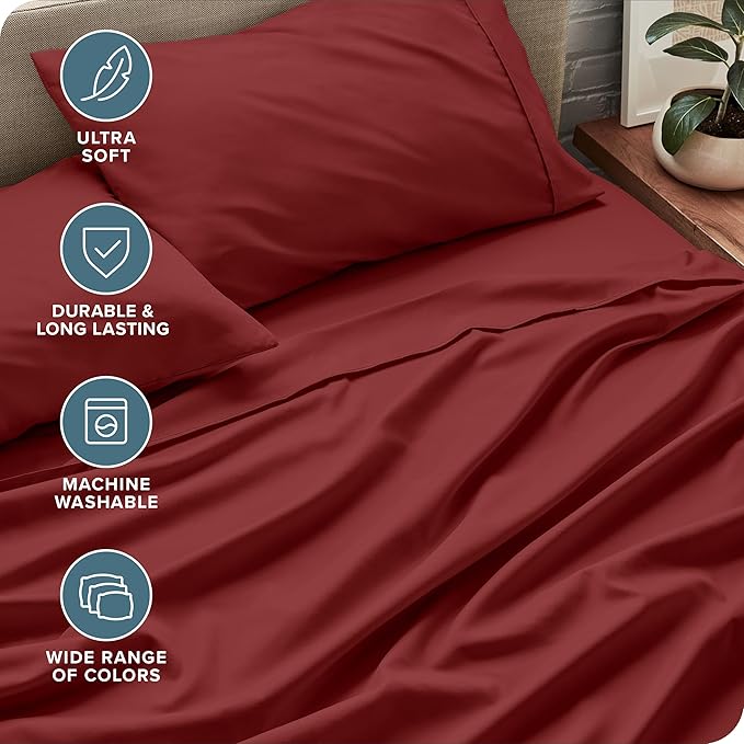 Bare Home Twin Sheet Set - Image 4
