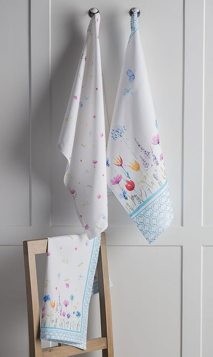 Maison d' Hermine Kitchen Towels Set of 2 100% Cotton 27.50" x 20" Reusable - Image 9