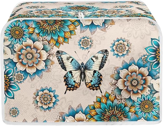 Boho Mandala Printed Toaster Cover by Baxinh