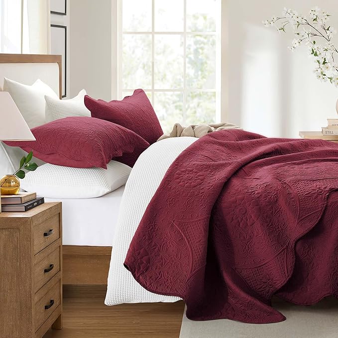 IR Imperial Rooms Twin Quilt Bedding Set Size + 1 Pillow Shams - Image 5