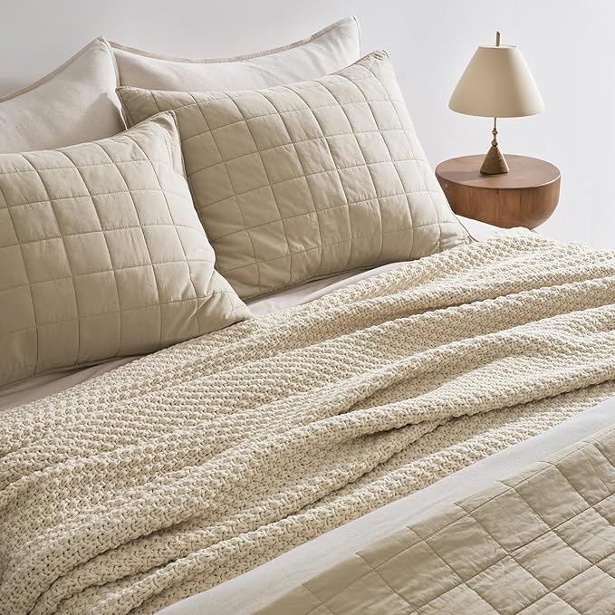 EVERGRACEHOME Chunky Chenille Knit Throw Blanket - Image 3