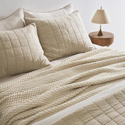 EVERGRACEHOME Chunky Chenille Knit Throw Blanket - Image 3