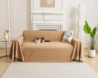 AIVIA Couch Cover Sheet Blanket, Slipcover - Image 3