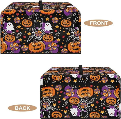 Microwave Oven Grill Cover, Halloween Pumpkin Waterproof Heat-Resistant - Image 5