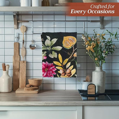 Maison d' Hermine Kitchen Towels Set of 3 100% Cotton 20" x 27.5" Reusable - Image 5