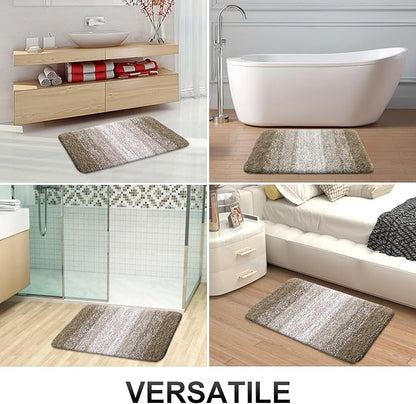 OLANLY Bathroom Runner Rugs 47x17, Extra Soft Absorbent Microfiber Bath Rugs - Image 6