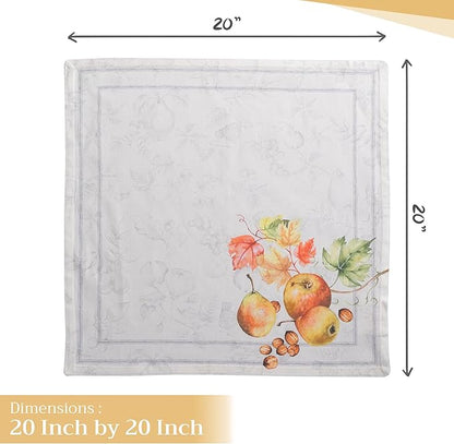 Maison d' Hermine Cloth Napkins Set of 4 100% Cotton - Image 4
