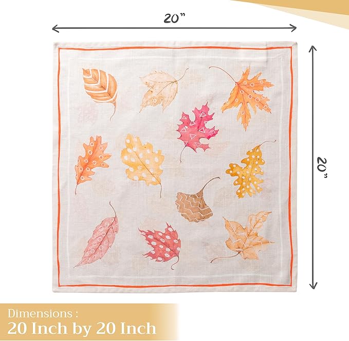 Maison d' Hermine Cloth Napkins Set of 4 100% Cotton - Image 4