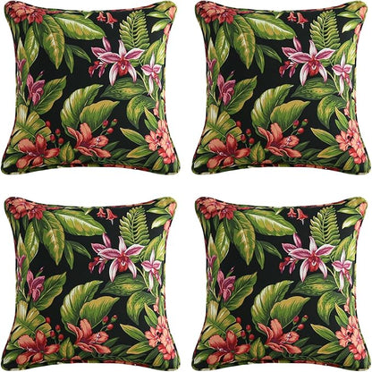 Outdoor Decorative Pillows Pack of 4 by Supdurplus