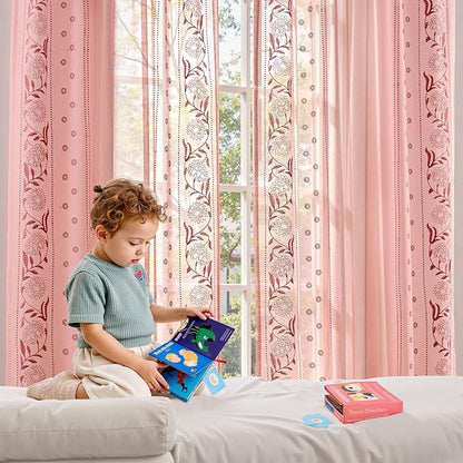 jinchan Winslow Sheer Curtains 63 Inch Length - Image 5