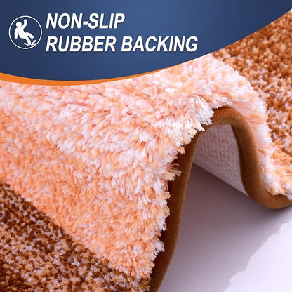 OLANLY Bathroom Rugs Mat 30x20, Extra Soft Absorbent Microfiber Bath Rugs - Image 5