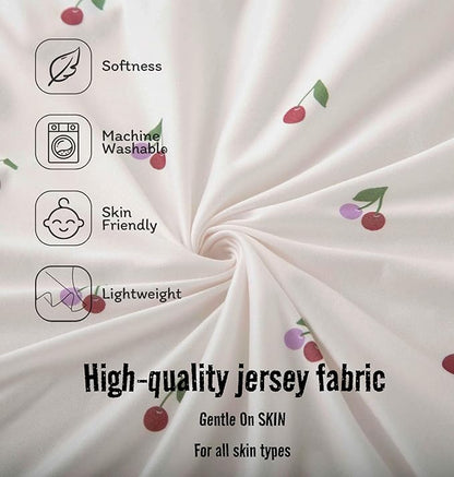 SDY Jersey Cherry Bassinet Sheets - Image 4