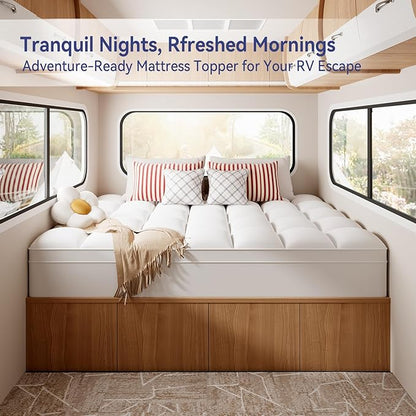 ELEMUSE RV Short Queen Mattress Topper - Image 6